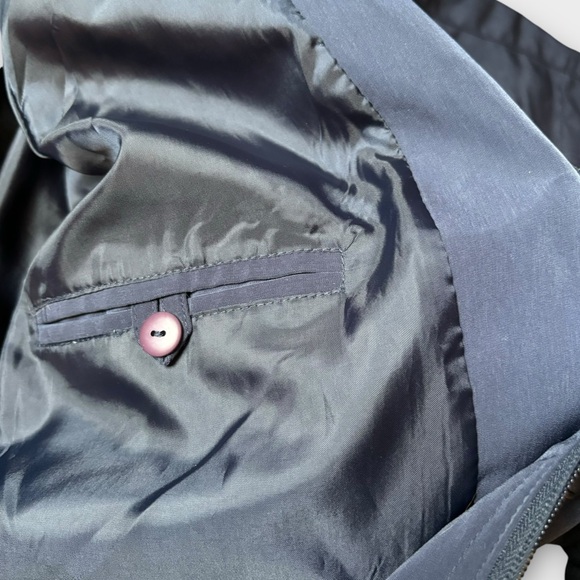 Nuage Lightweight Lined Rain Jacket, Wind Resistant Sm, Navy, Ex Condition - Picture 7 of 14